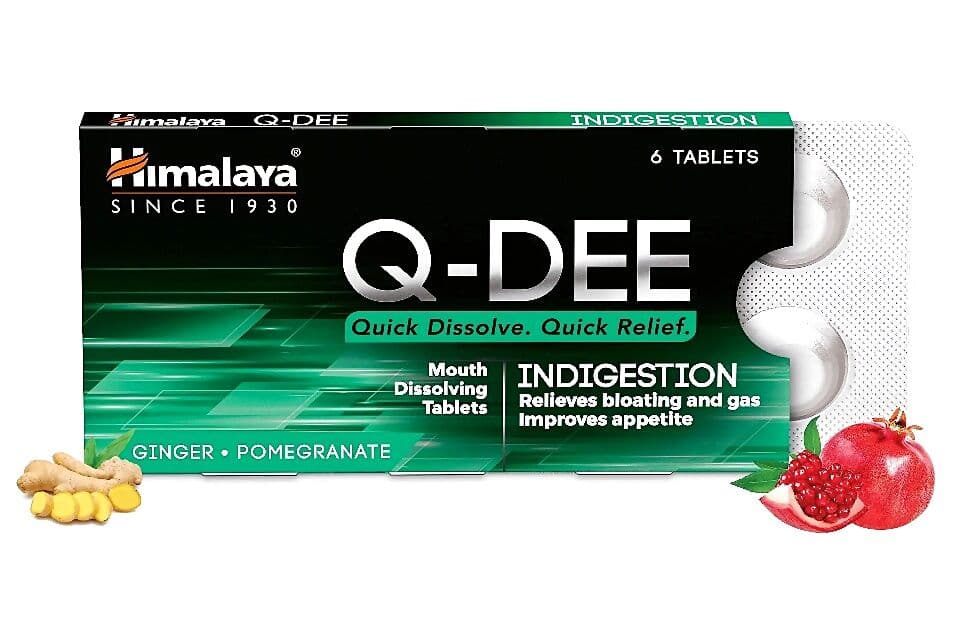 Himalaya Q-Dee Indigestion Tablets