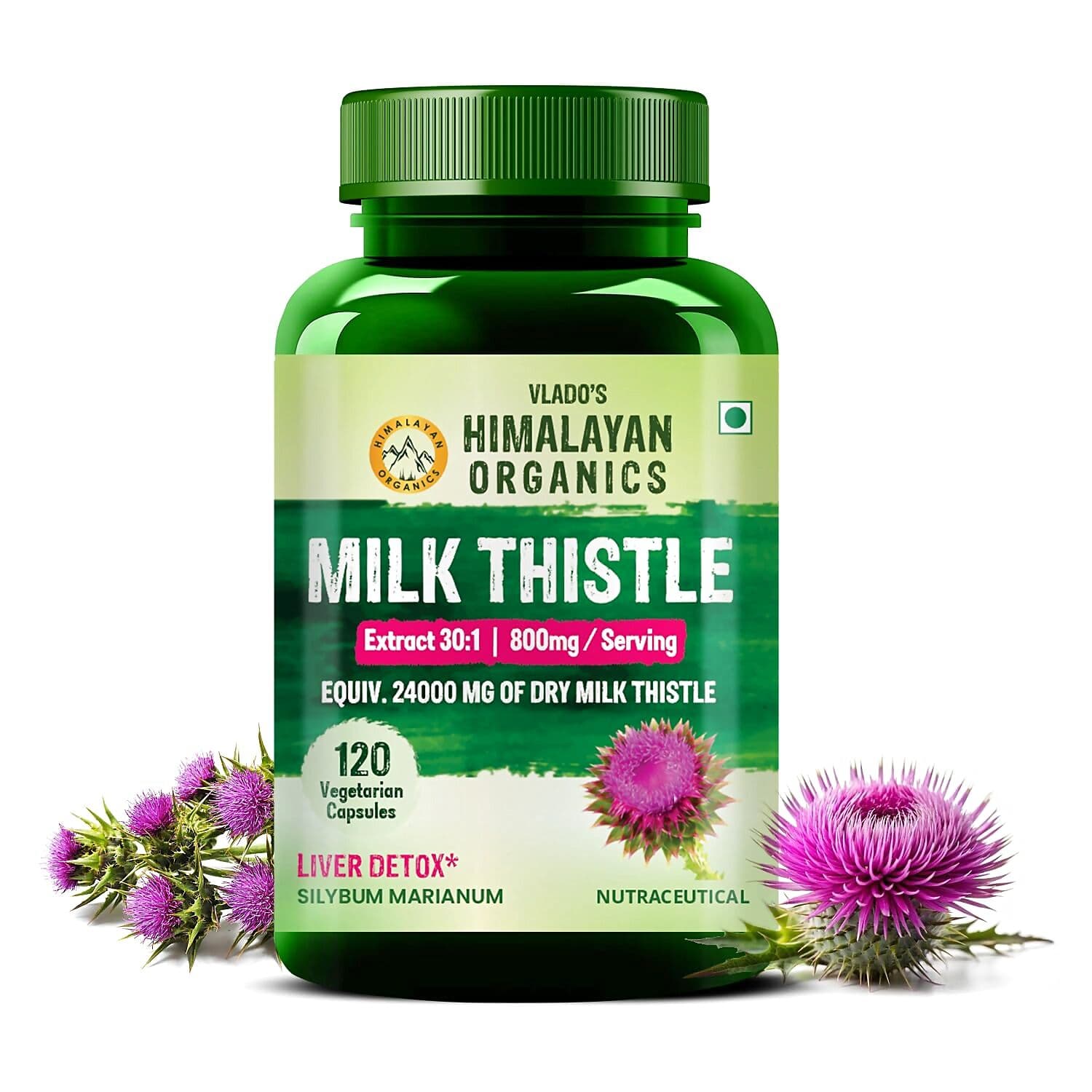 Himalayan Organics Milk Thistle Capsules	