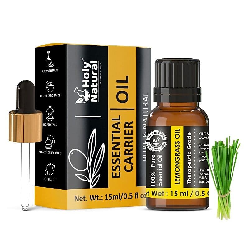 Holy Natural Lemongrass Essential Oil