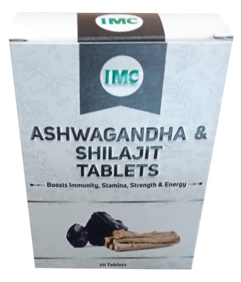 Imc Ashwagandha And Shilajit Tablets