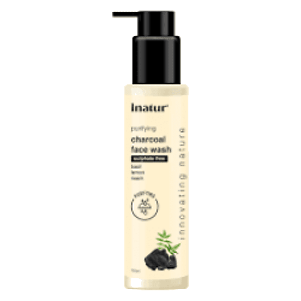 Inatur Charcoal Face Wash