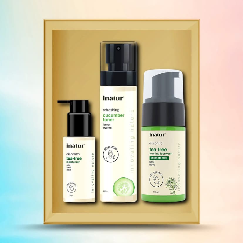 Inatur Tea Tree Skincare Gift Box
