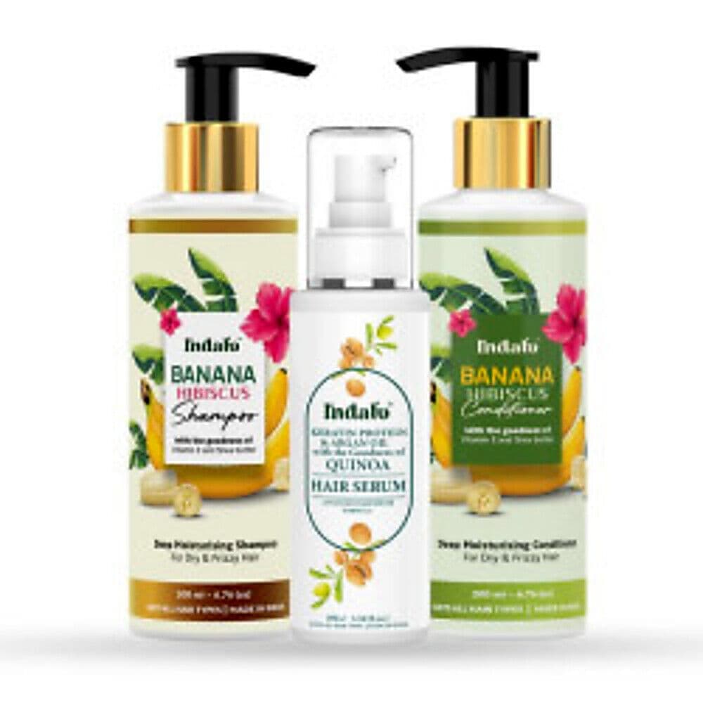 Indalo Dry & Frizzy Hair Repair Combo