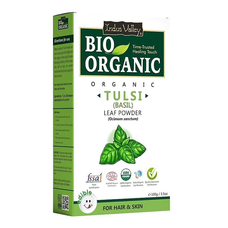 Indus Valley Bio Organic Tulsi Leaf Powder