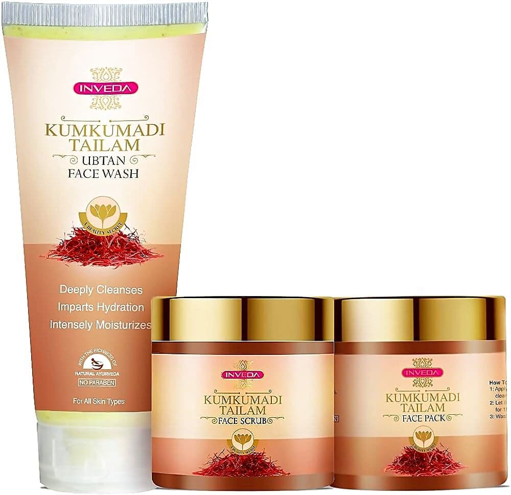 Inveda Kumkumadi Mini Facial Kit