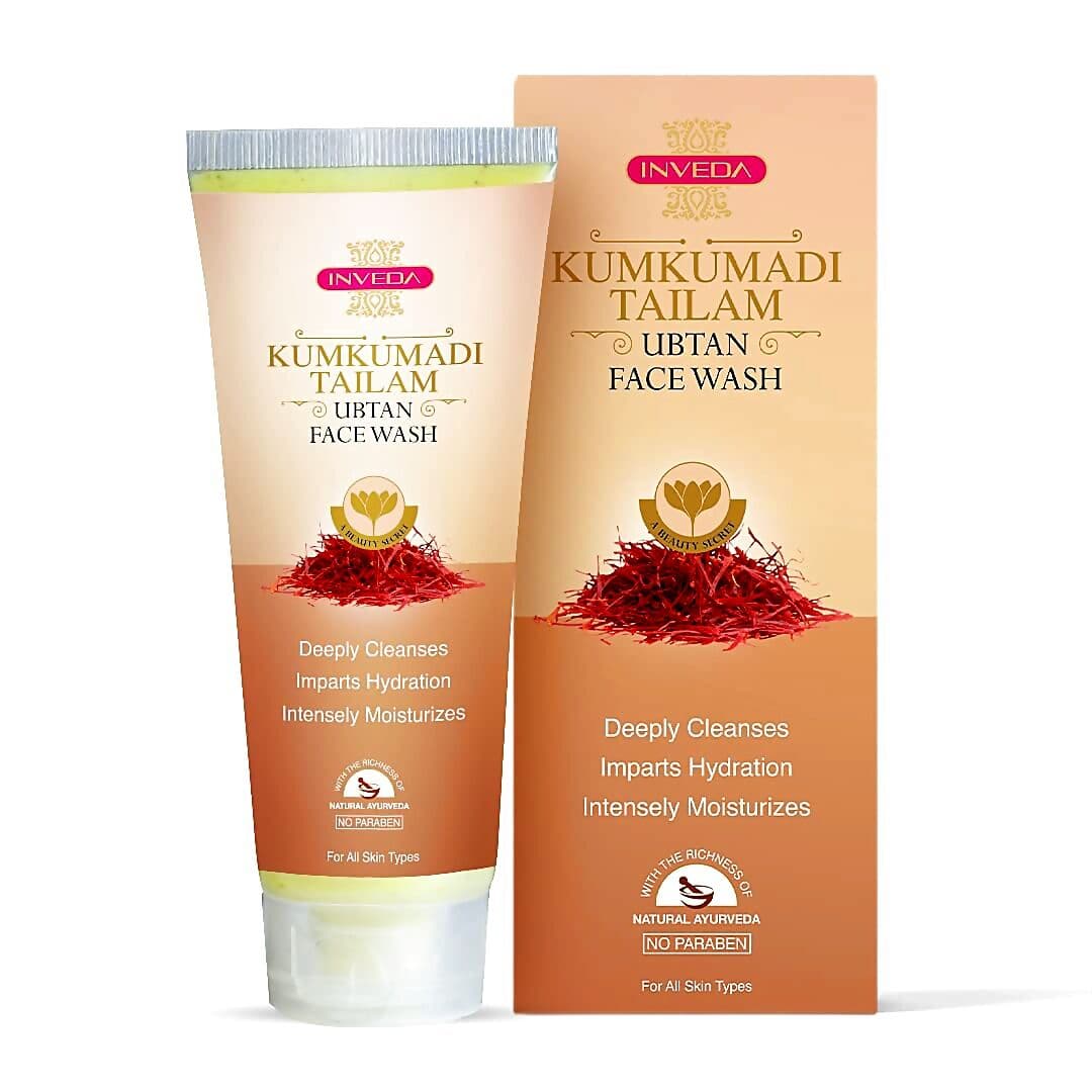 Inveda Kumkumadi Tailam Ubtan Face wash