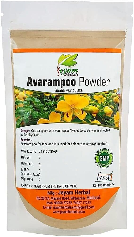 Jeyam Herbal Aavaram Poo Powder