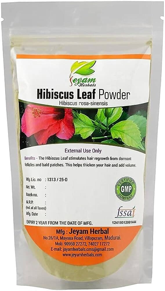 Jeyam Herbal Hibiscus Leaf Powder