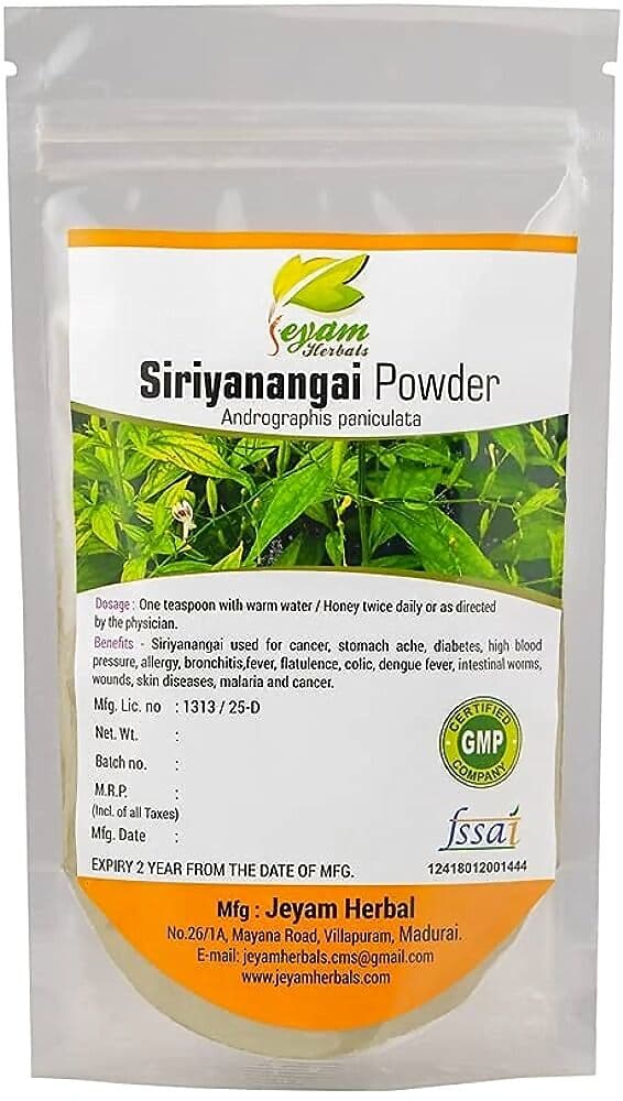 Jeyam Herbal Siriyanangai Powder
