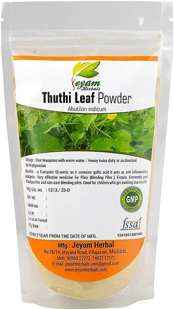 Jeyam Herbal Thuthi Illai Powder