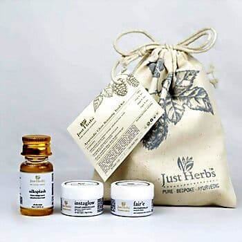 Just Herbs Ayurvedic Glow Boosting Trial Kit