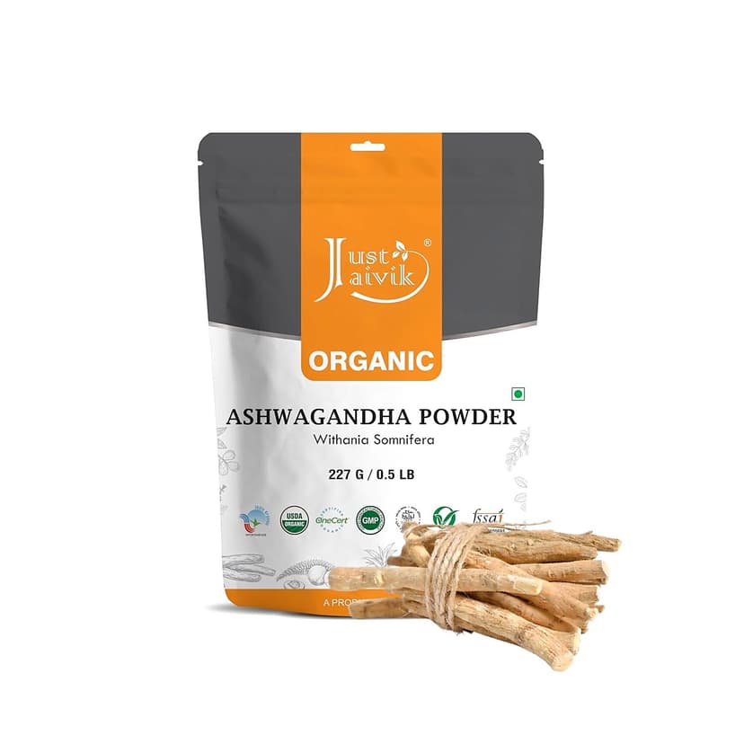 Just Jaivik Organic Ashwagandha Powder