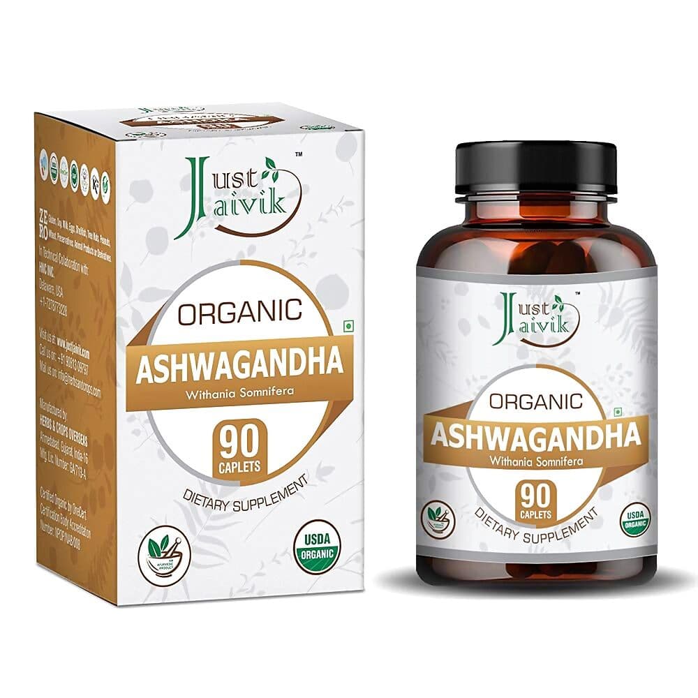 Just Jaivik Organic Ashwagandha Tablets
