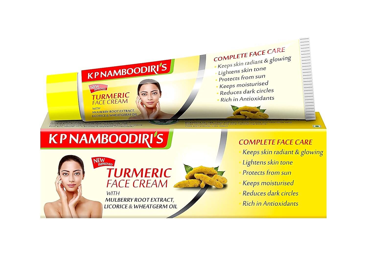K P Namboodiris Turmeric Face Cream