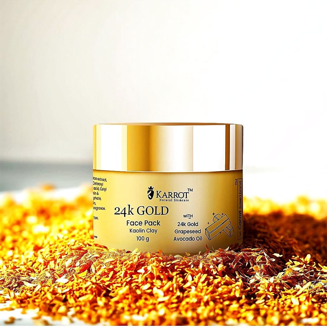 Karrot Natural 24K Gold Face Pack