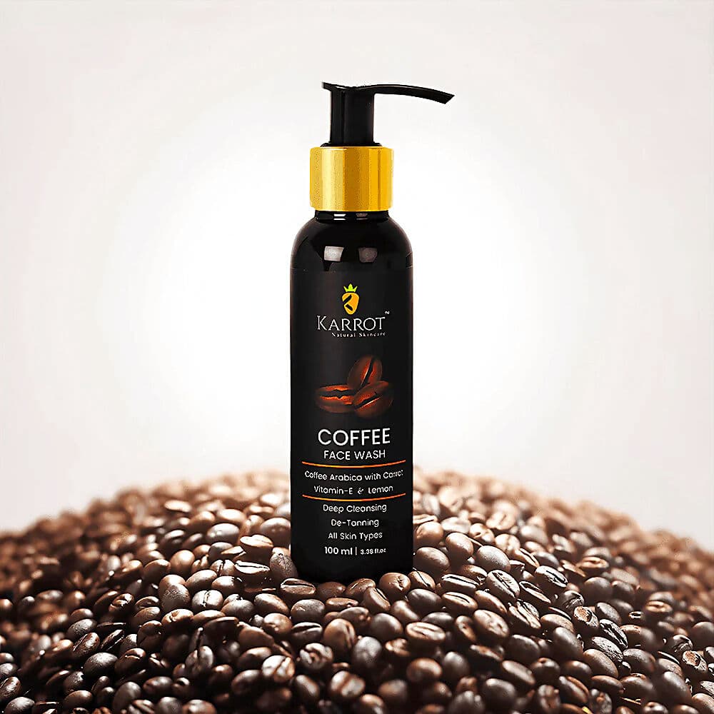 karrot Natural Coffee Gel Face Wash