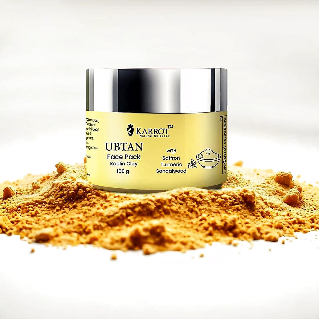 karrot Natural Ubtan Face Pack