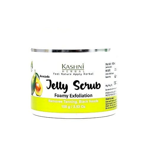 Kashni herbal Jelly Face Scrub 