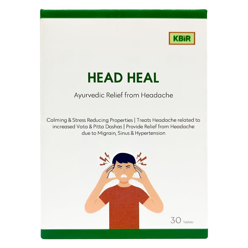 Kbir Wellness Head Heal Tablet