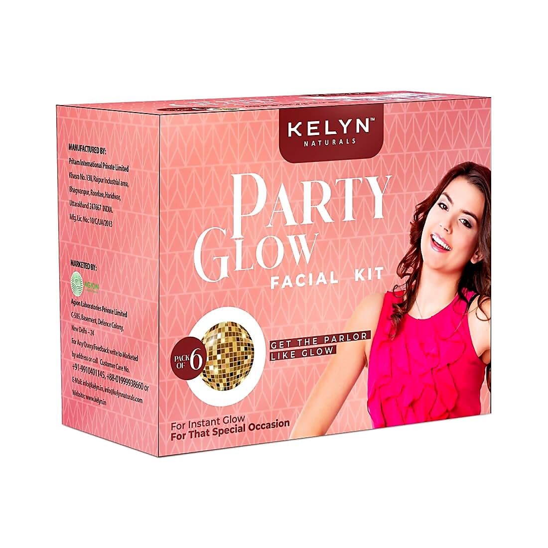 Kelyn Natural Party Glow Facial Kit