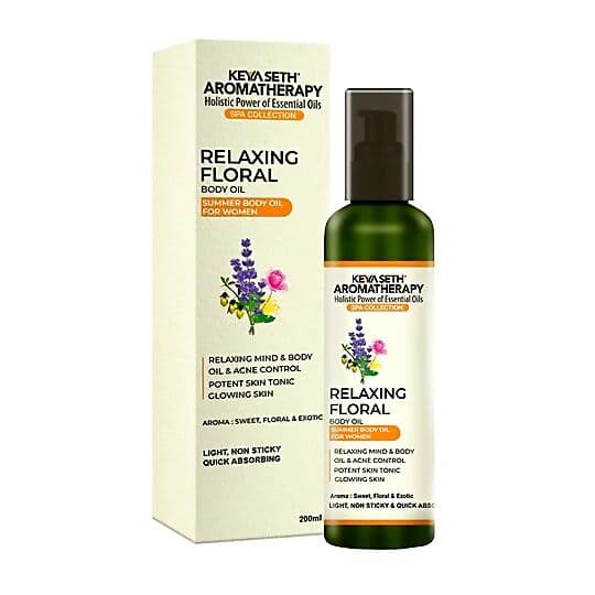 Keya Seth Relaxing Floral Summer Body Oil