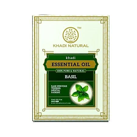 Khadi Basil Pure Essential Oil