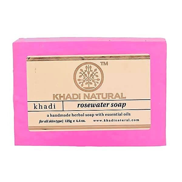 Khadi Herbal Rose Water Soap