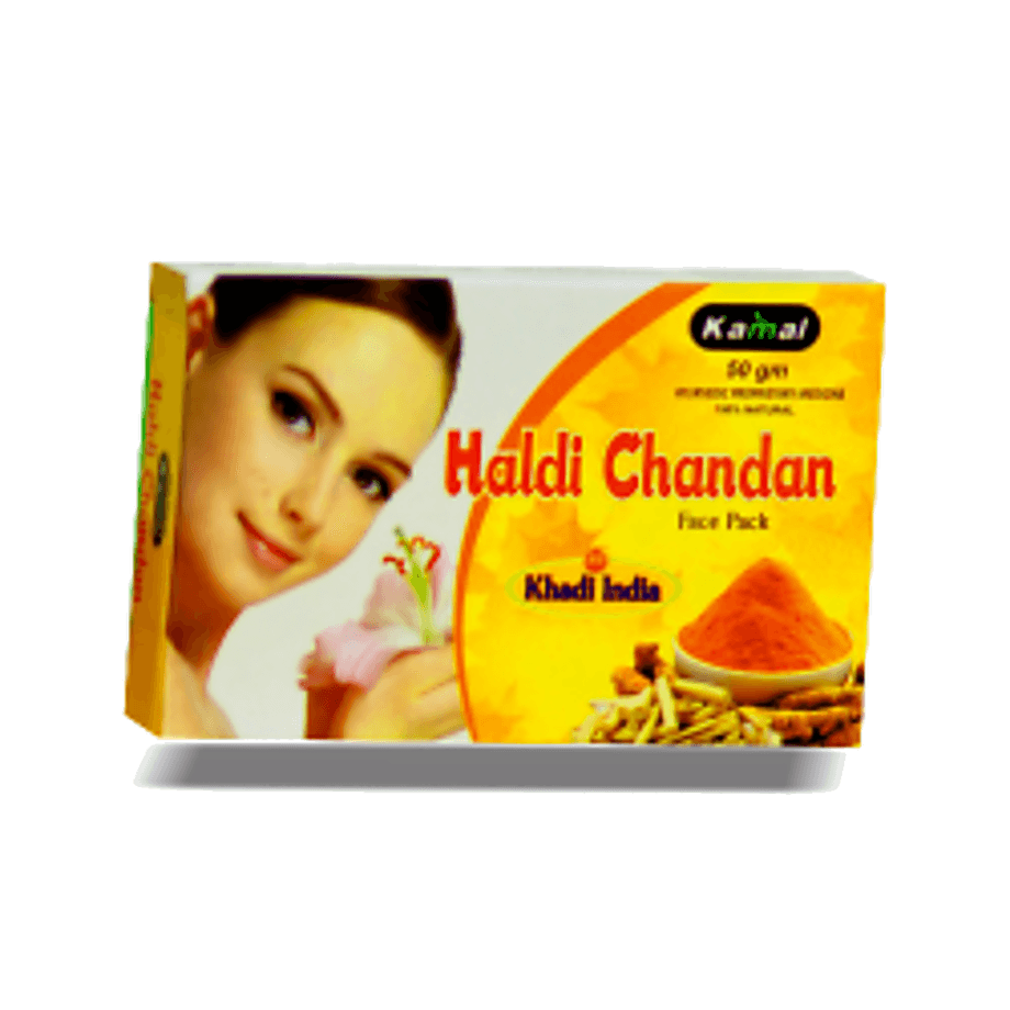 Khadi Kamal Herbal Haldi Chandan Facepack