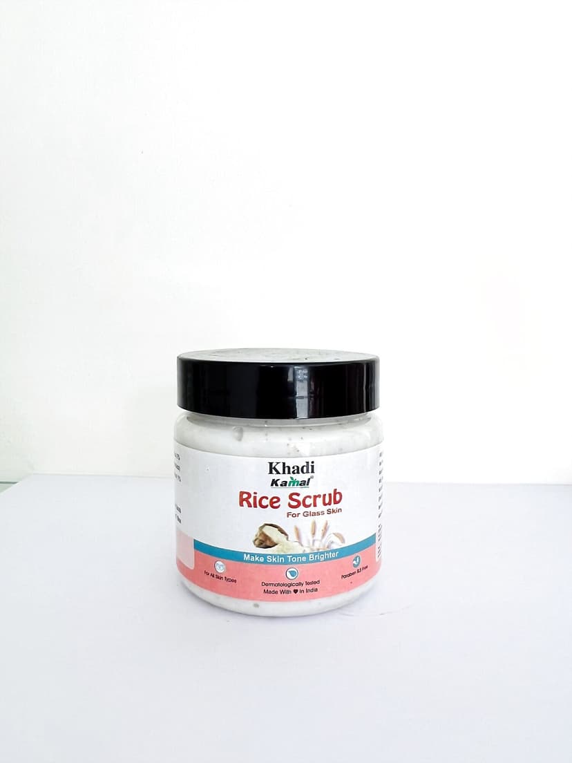 Khadi Kamal Herbal Rice Face Scrub