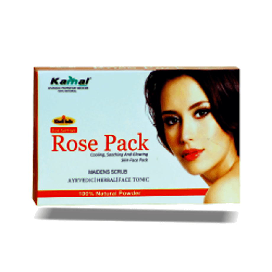 Khadi Kamal Herbal Rose Facepack