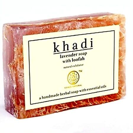Khadi Lavender Loofah Soap
