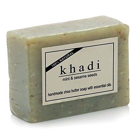 Khadi Mint And Sesame Seeds Soap