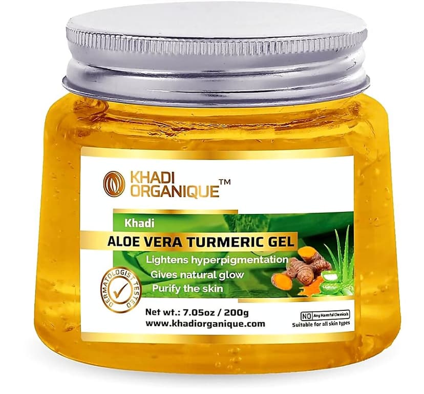 Khadi Organique Aloe Vera Turmeric Gel