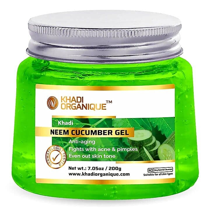 Khadi Organique Neem Cucumber Gel 