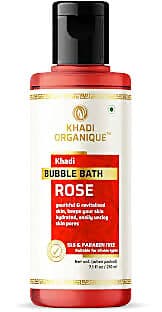 Khadi Organique Rose Bubble Bath