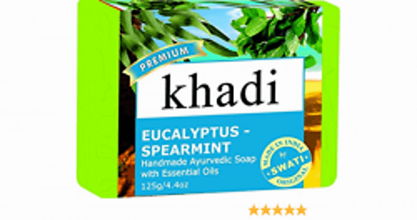 Khadi Premium Eucalyptus Spearmint Soap