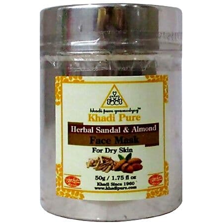 Khadi Sandal And Almond Face Pack