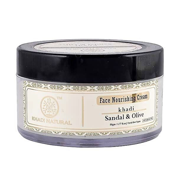 Khadi Sandal And Olive Face Nourishing Cream