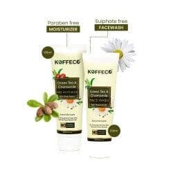 Koffeco Green Tea & Chamomile Skincare Duo