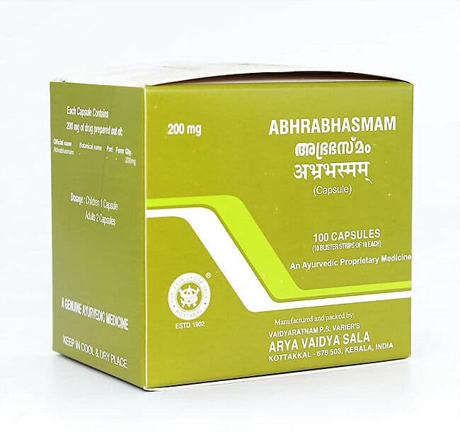 Kottakkal Ayurveda Abhra Bhasmam 101