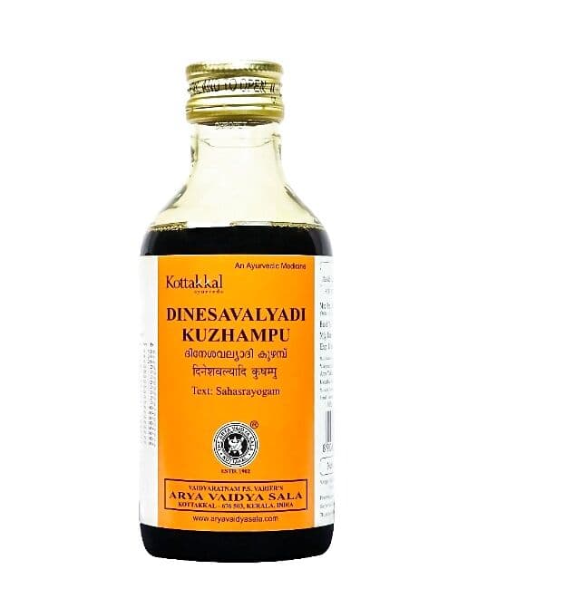 Kottakkal Ayurveda Dinesavalyadi Kuzhampu
