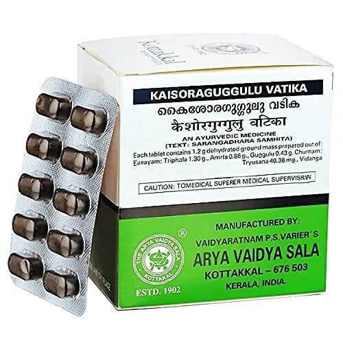 Kottakkal Ayurveda Kaisora Gulgulu Vatika