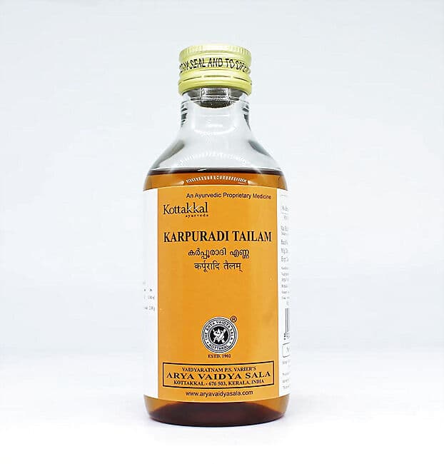 Kottakkal Ayurveda Karpuradi Tailam