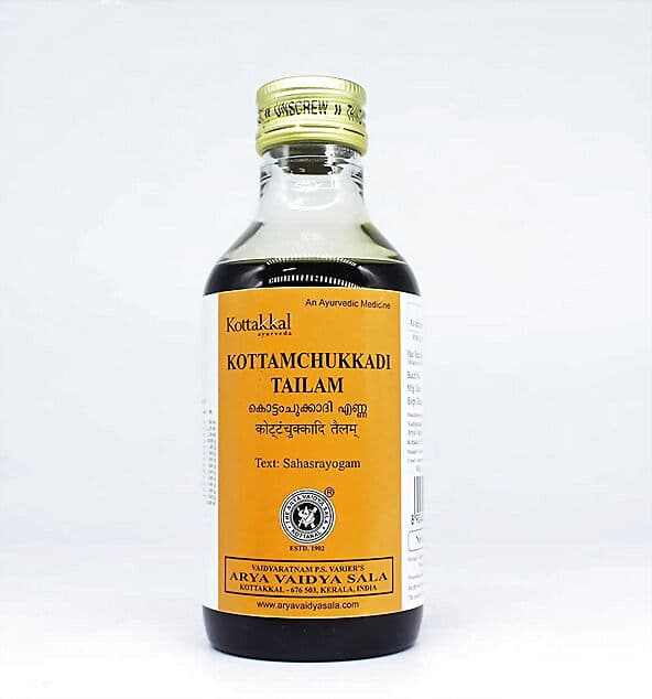 Kottakkal Ayurveda Kottamchukkadi Tailam