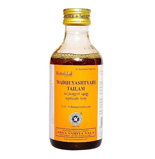 Kottakkal Ayurveda Madhuyasthyadi Tailam