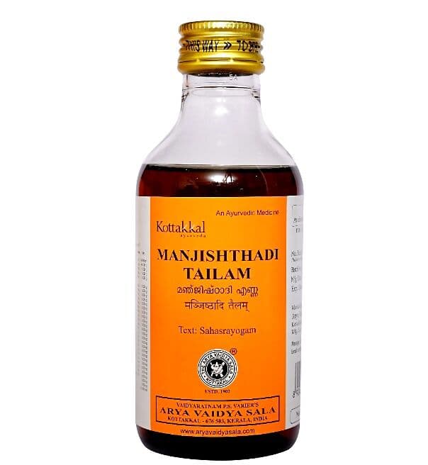 Kottakkal Ayurveda Manjishthadi Tailam