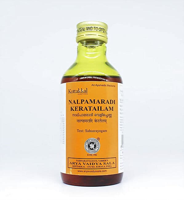 Kottakkal Ayurveda Nalpamaradi Kera Tailam