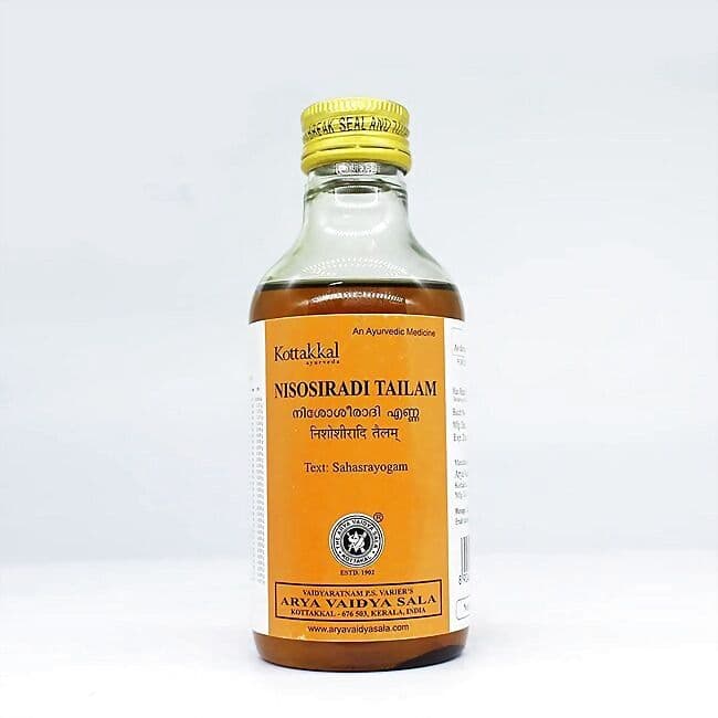 Kottakkal Ayurveda Nisosiradi Tailam