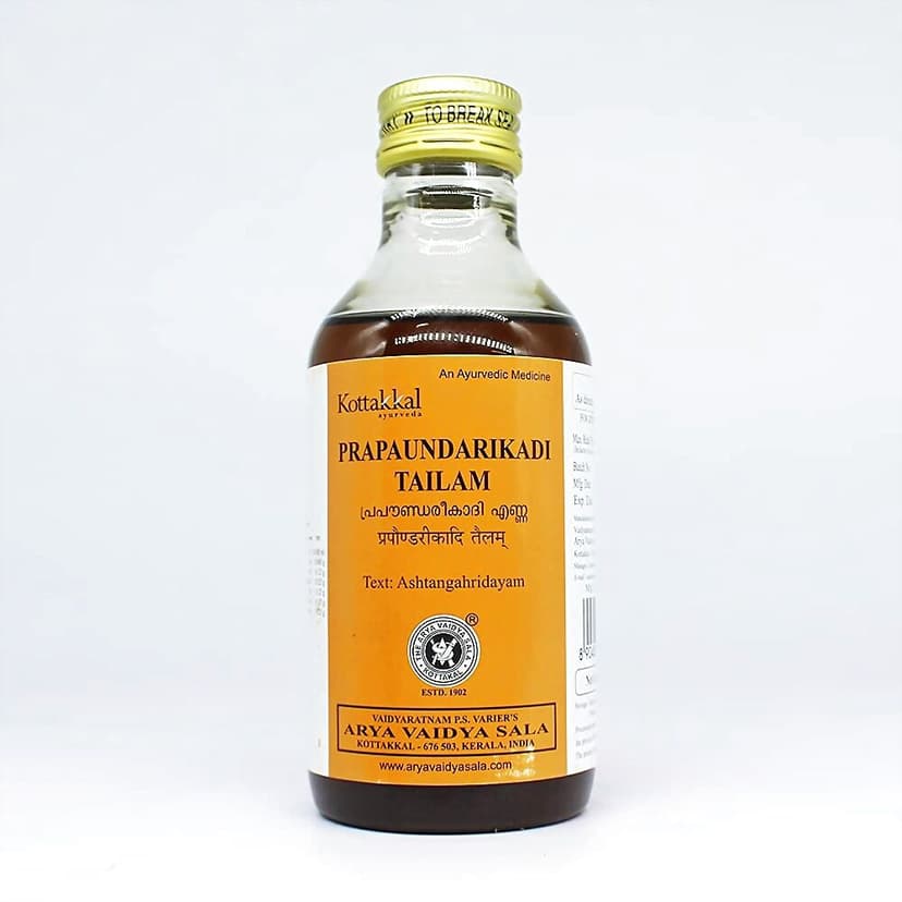 Kottakkal Ayurveda Prapaundarikadi Tailam