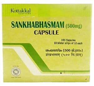 Kottakkal Ayurveda Sankha Bhasmam Capsule